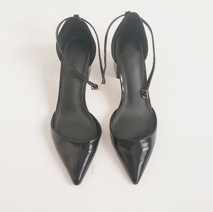 ASOS Black Patent Leather Pointed Shoes Size 9
